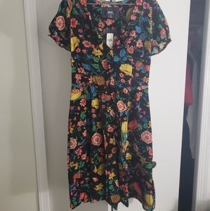 Anthropologie Maeve Floral Dress